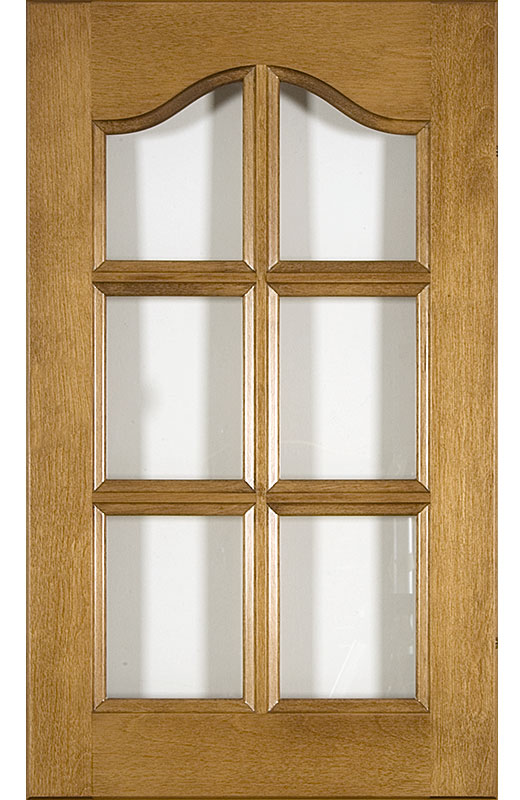 Hiland Wood Products Cabinet Door Cathedral Muntin Bar