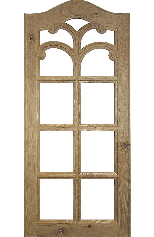 Hiland Wood Products Cabinet Door Custom Teardrop